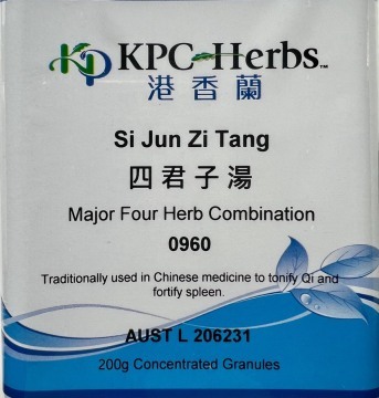 KPC Granulated Formula - SI JUN ZI TANG 四君子湯 /Major Four Herb Combination(K0960)