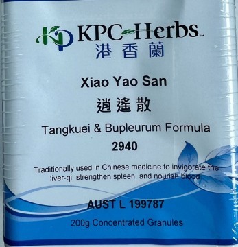 KPC Granulated Formula - XIAO YAO SAN 逍遙散 / Tangkuei & Bupleurum Formula(K2940)
